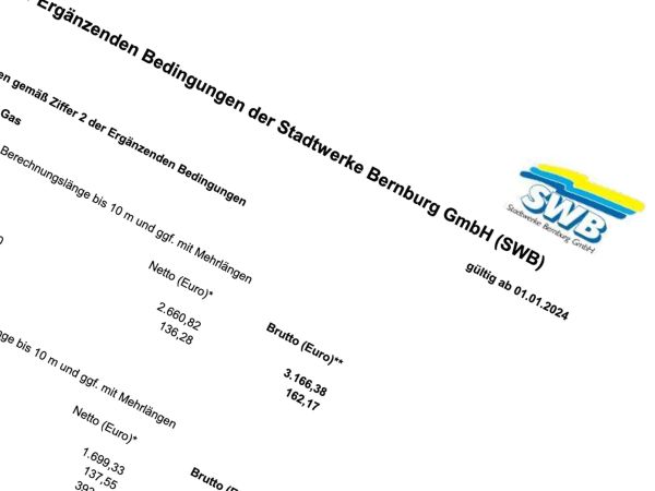 Preisblätter